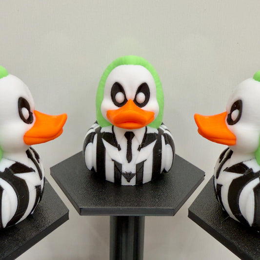 Beetlejuice Duck Figurine: 3D Printed Movie Collectible