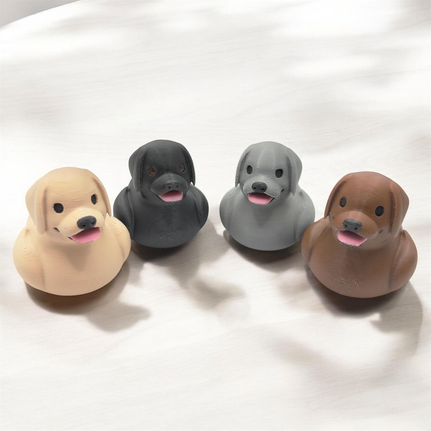 Labrador 3D Printed Dog Duck | Yellow, Black, Chocolate, or Silver | Jeep Duck | Cruise & Desk Decor | Pet Gift