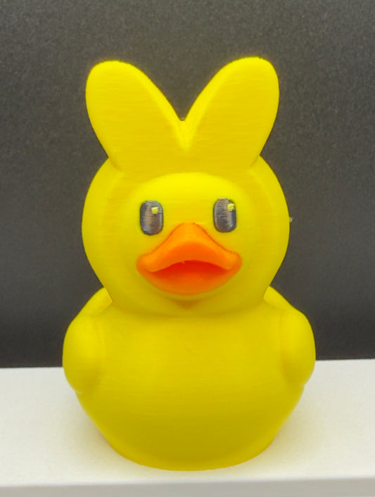 Peeps-Inspired Marshmallow Bunny Easter Ducks | Jeep Dashboard & Cruise Ducks | Unique 3D Printed Spring Decor