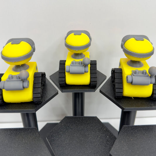 WALL-E Inspired Duck Figurine – 3D Printed Robot Duck for Desk or Dashboard Display