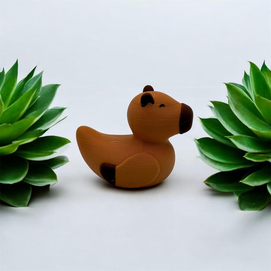 Capybara duck Duckybara figurine