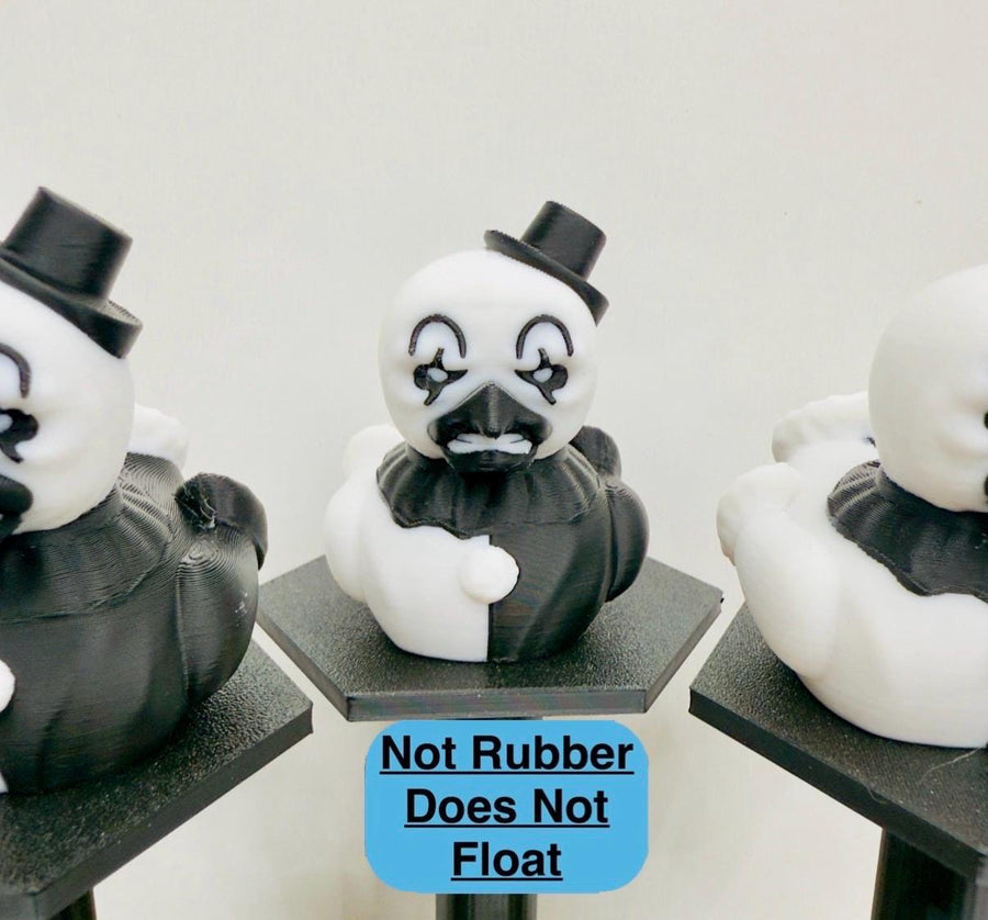 Art the Clown Terrifier duck figurine