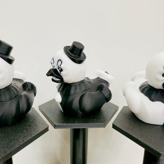 Art the Clown Duck Figurine: Terrifier Horror Collectible, 3D Printed