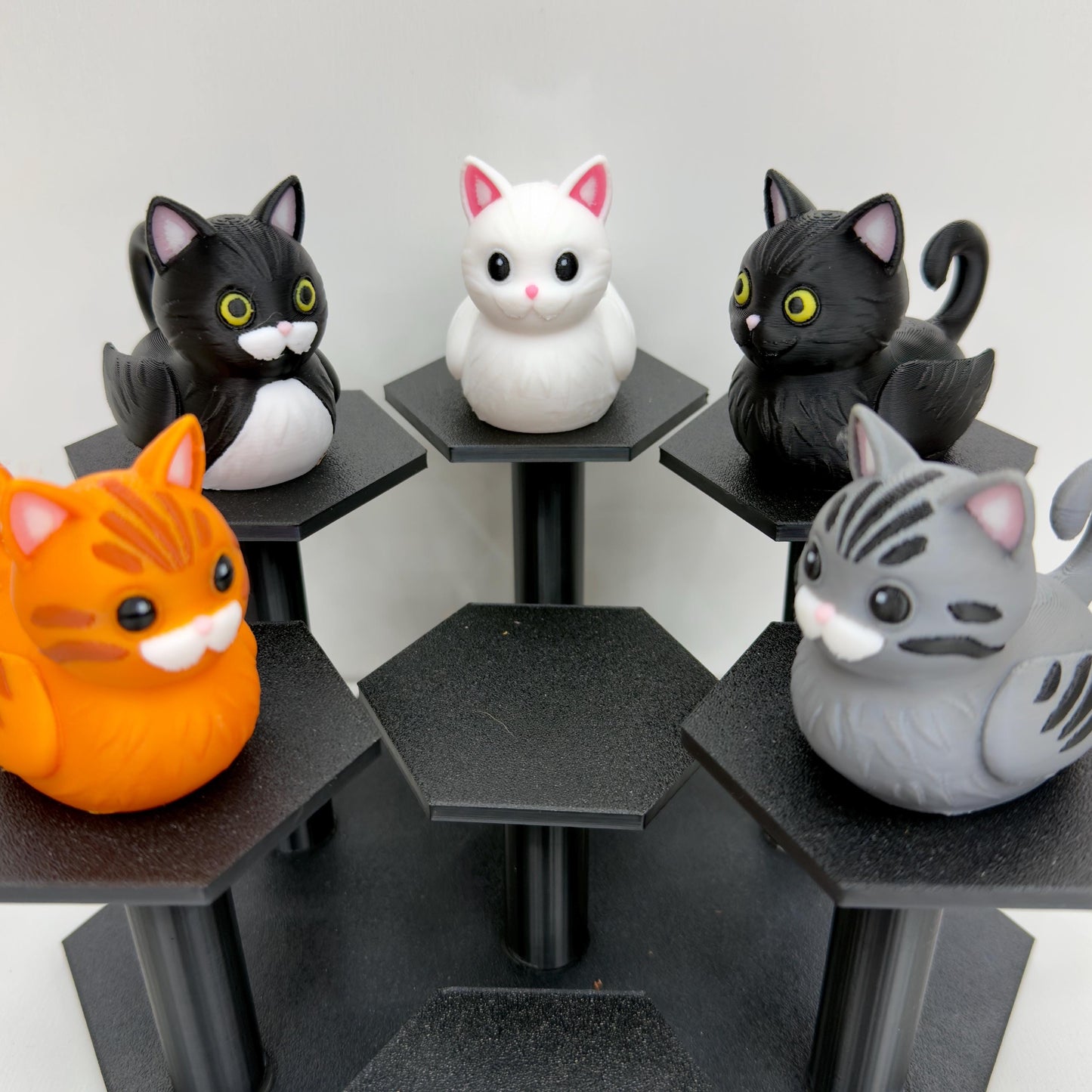 Cat Jeep Dashboard Duck | Orange Tabby, Tuxedo, Black, Gray, or White Kitty | 3D Printed Cat Duck | Fun Desk Or Jeep Gift Idea