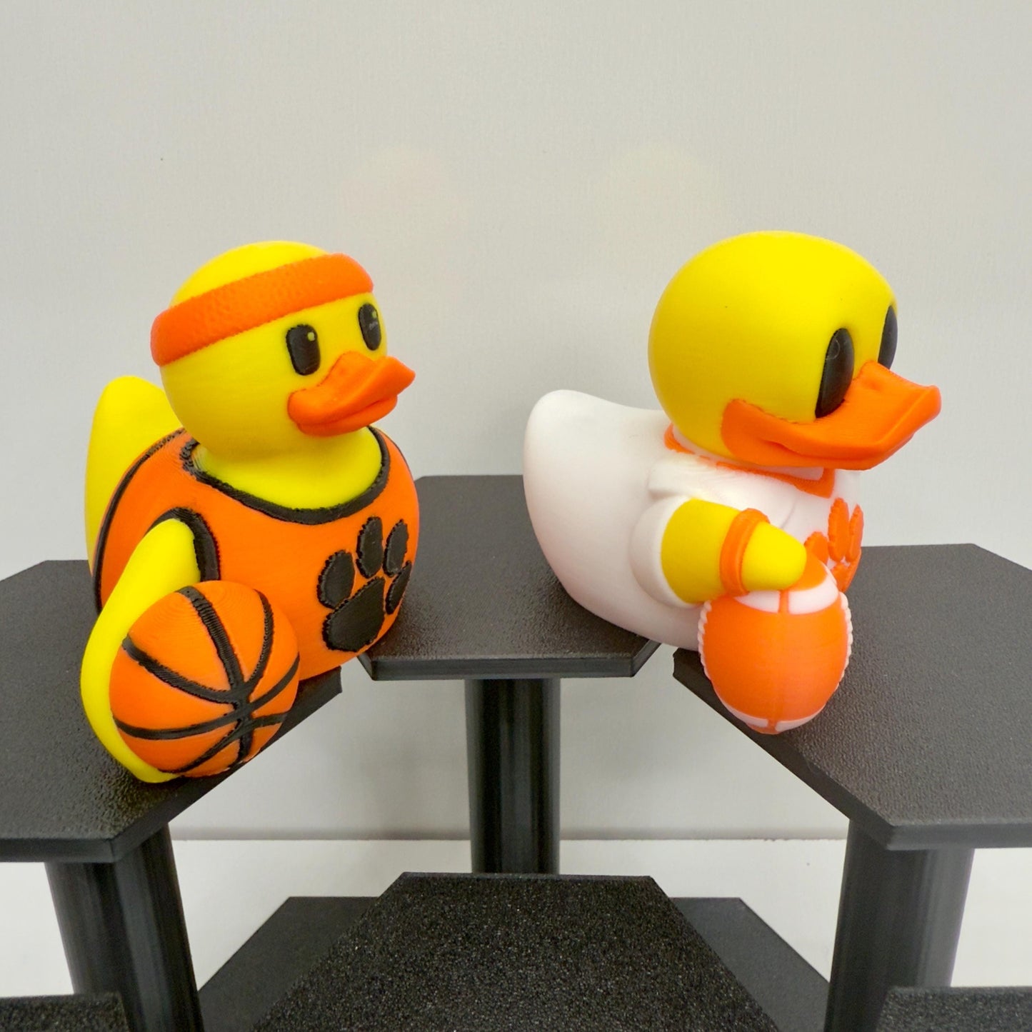 Clemson Tigers Sports Ducks | 3D Printed Fan Gift & Jeep Decor