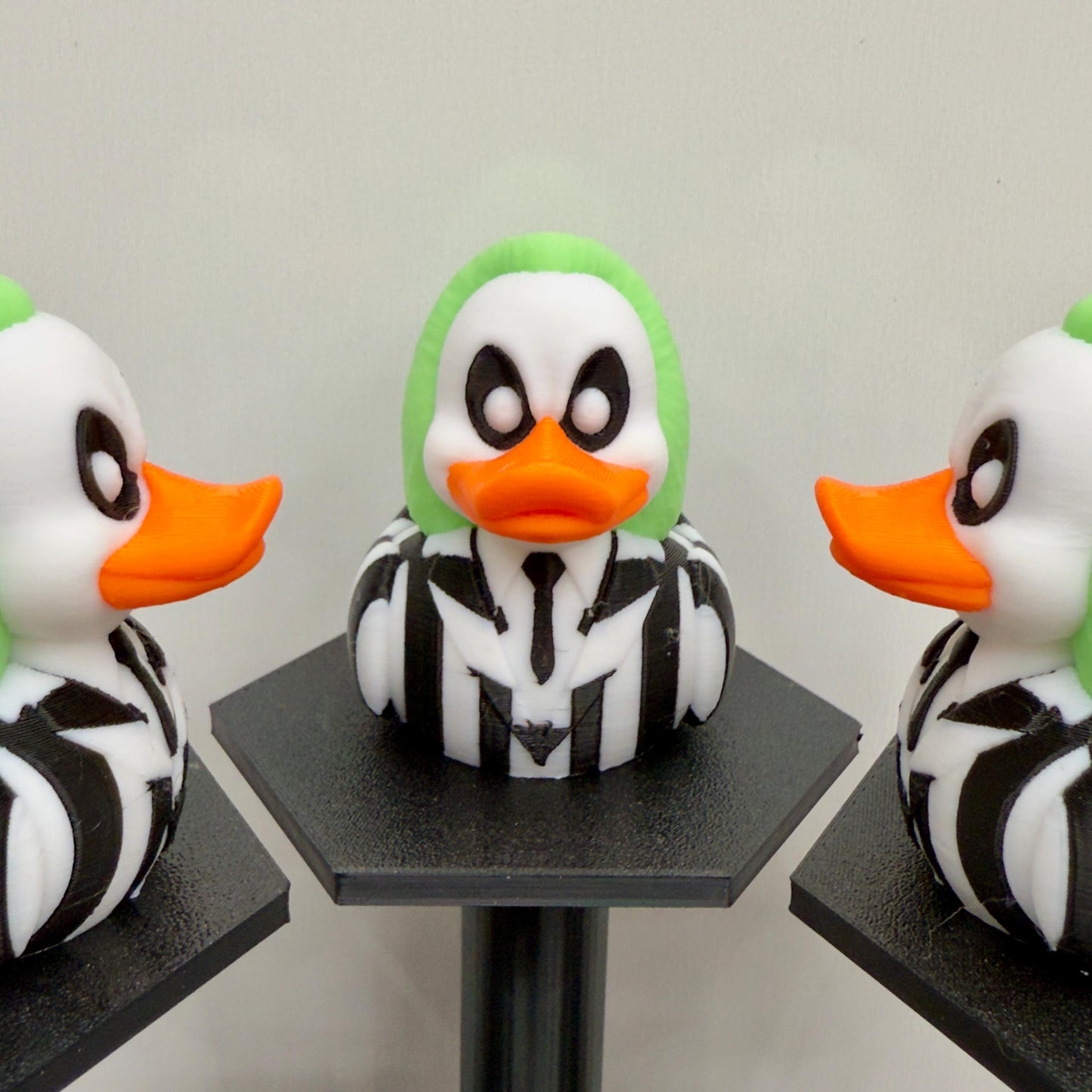Beetlejuice Duck Figurine: 3D Printed Movie Collectible