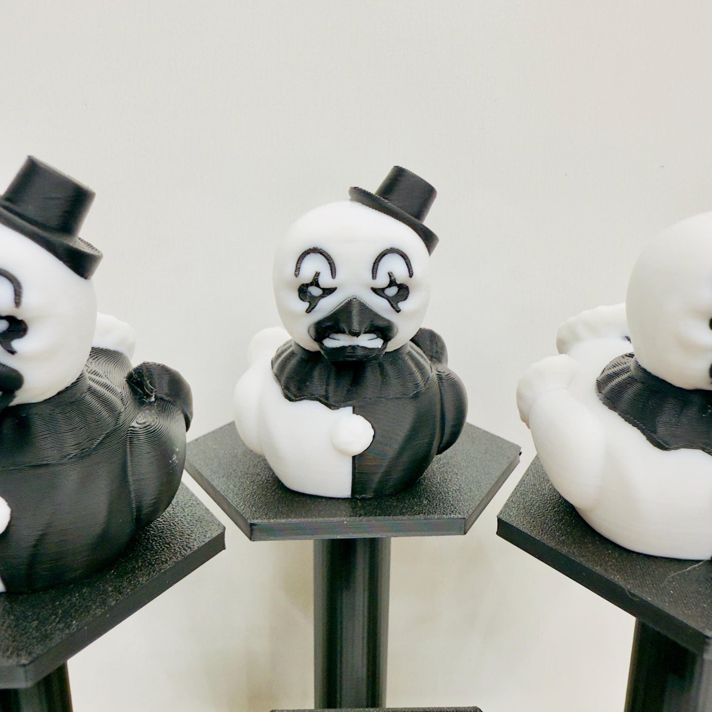 Art the Clown Duck Figurine: Terrifier Horror Collectible, 3D Printed