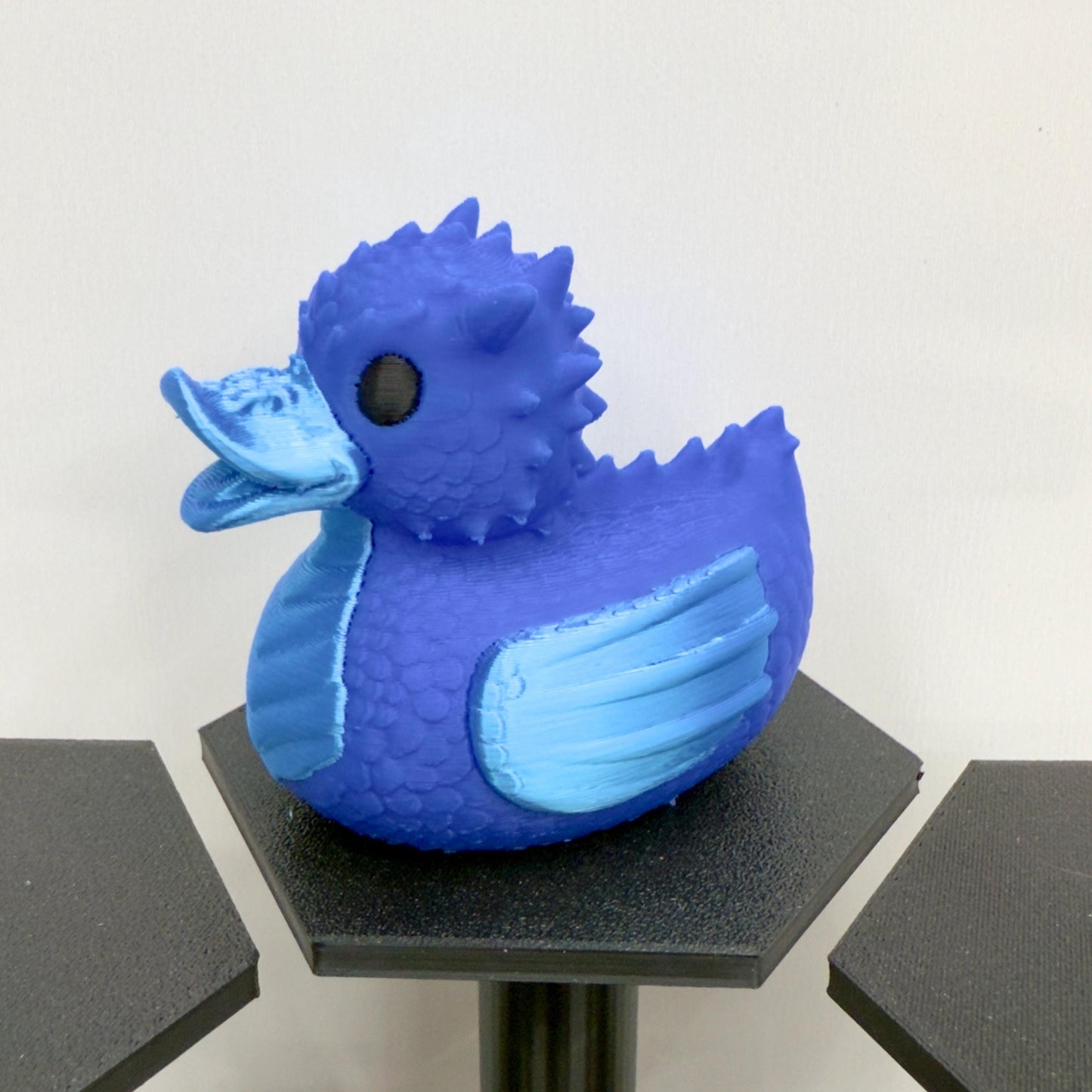3D Printed Dragon Duck Figurine: Fantasy Jeep Dashboard Decor