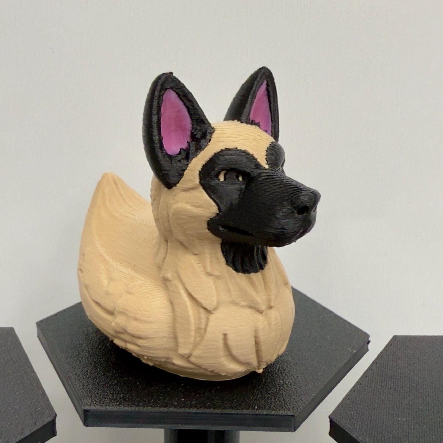 German Shepherd GSD / Belgian Malinois Jeep Dashboard Duck | 3D Printed | Gift for Dog Lovers