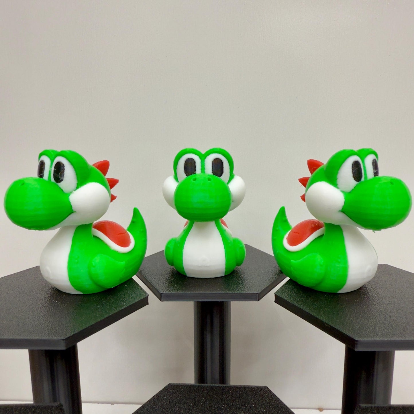 Mario And Yoshi Inspired Ducks | 3D Printed Collectibles | Jeep Dashboard Duck | Cruise Cabin Gift | Gaming Room Decor