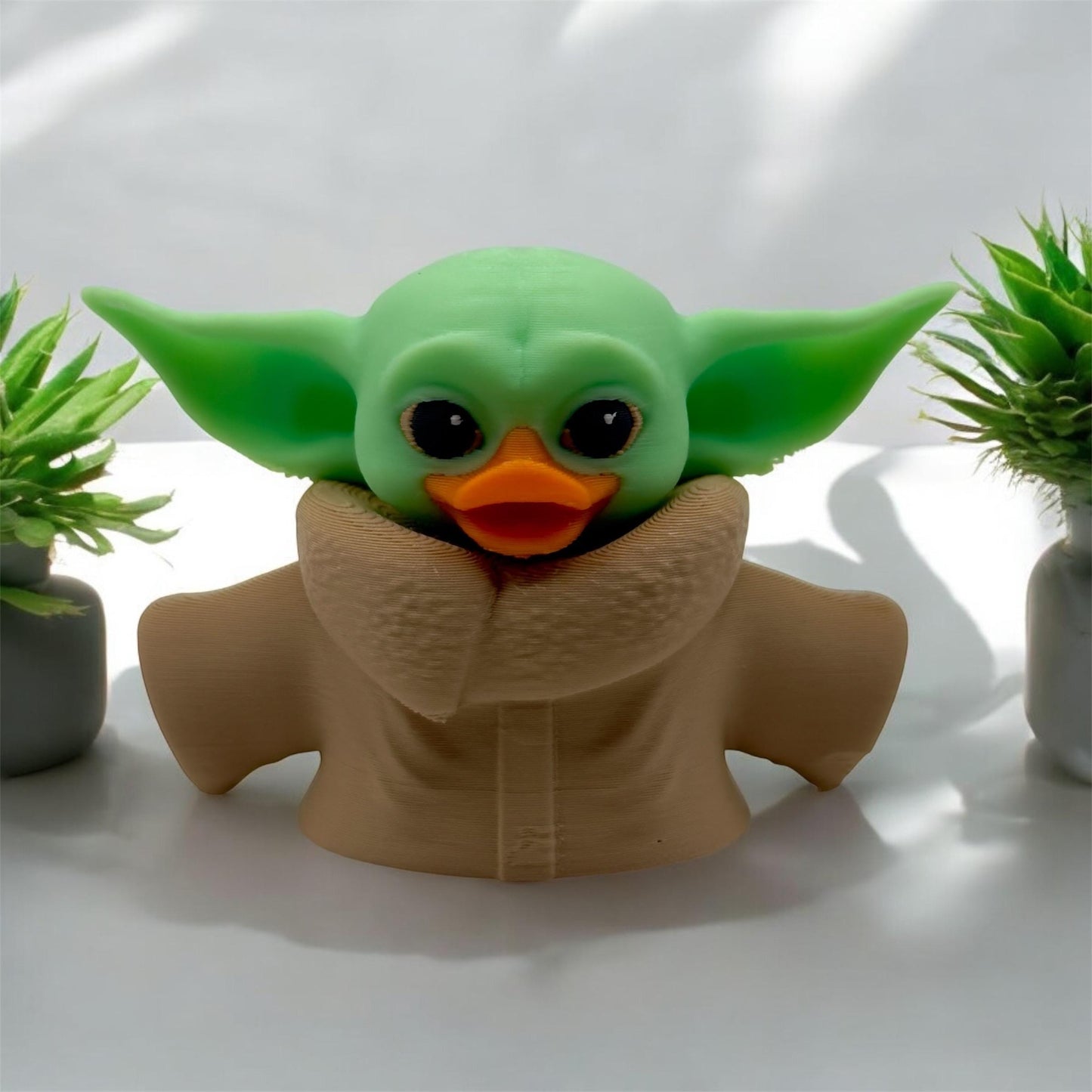 Star Wars Duck Figurines | 3D Printed Jeep Dashboard Ducks | Grogu, Darth Vader, Stormtrooper, C-3PO, R2-D2 | Sci-Fi Collectibles, Holiday Gift