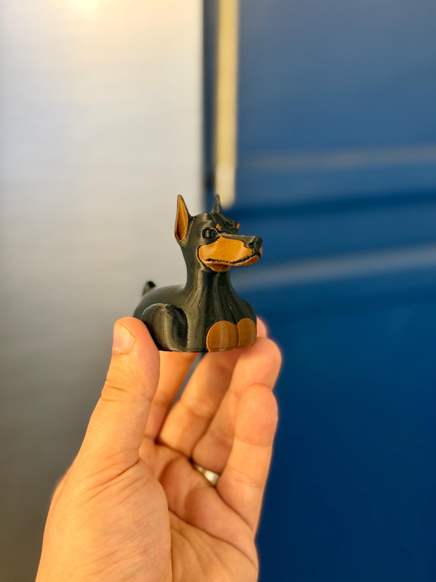 Doberman Dog Duck | Jeep Duck | Cruise & Desk Decor | Pet Gift | 3D Print