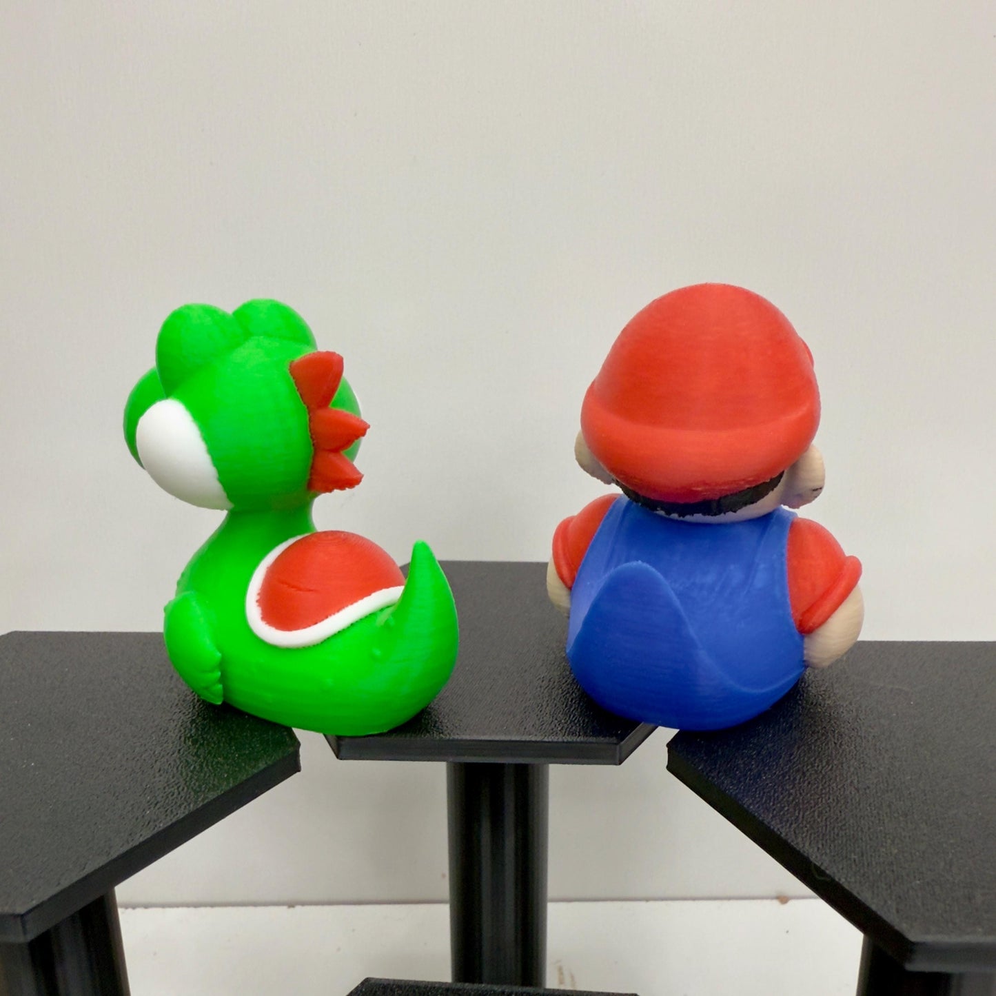 Mario And Yoshi Inspired Ducks | 3D Printed Collectibles | Jeep Dashboard Duck | Cruise Cabin Gift | Gaming Room Decor