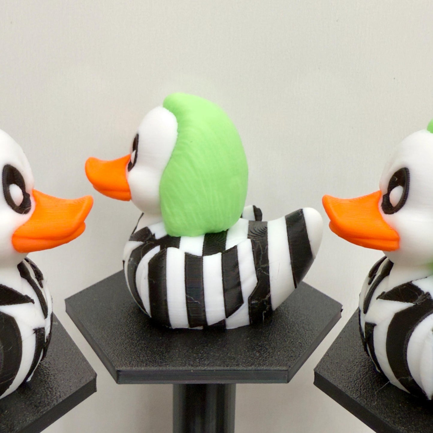 Beetlejuice Duck Figurine: 3D Printed Movie Collectible