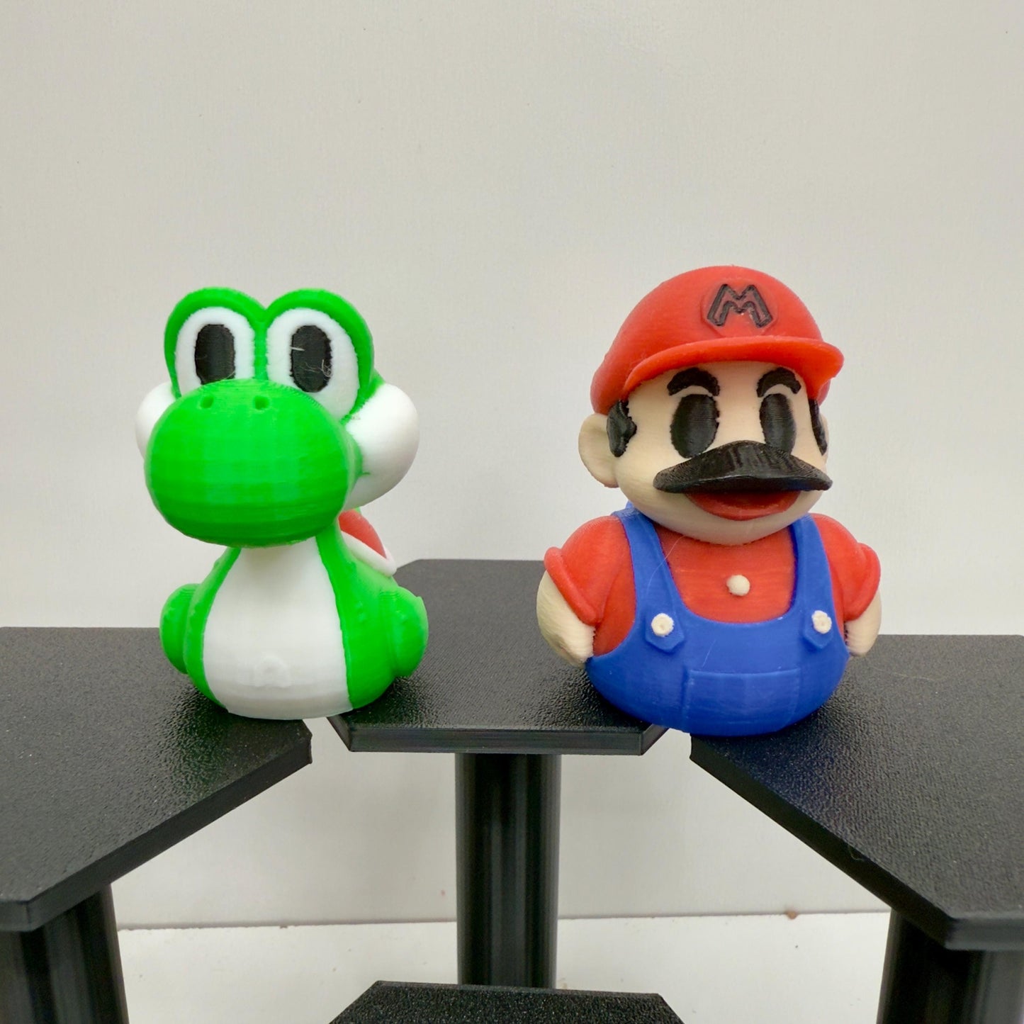 Mario And Yoshi Inspired Ducks | 3D Printed Collectibles | Jeep Dashboard Duck | Cruise Cabin Gift | Gaming Room Decor
