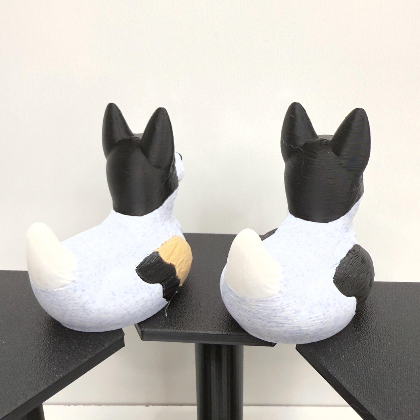 Blue Heeler Duck, Australian Cattle Dog Figurine | Speckled Dog Duck Hybrid | Jeep Dashboard Decor | Ranch Dog Gift For Her or Him