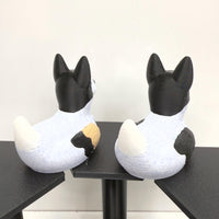 Blue Heeler Duck, Australian Cattle Dog Figurine | Speckled Dog Duck Hybrid | Jeep Dashboard Decor | Ranch Dog Gift For Her or Him