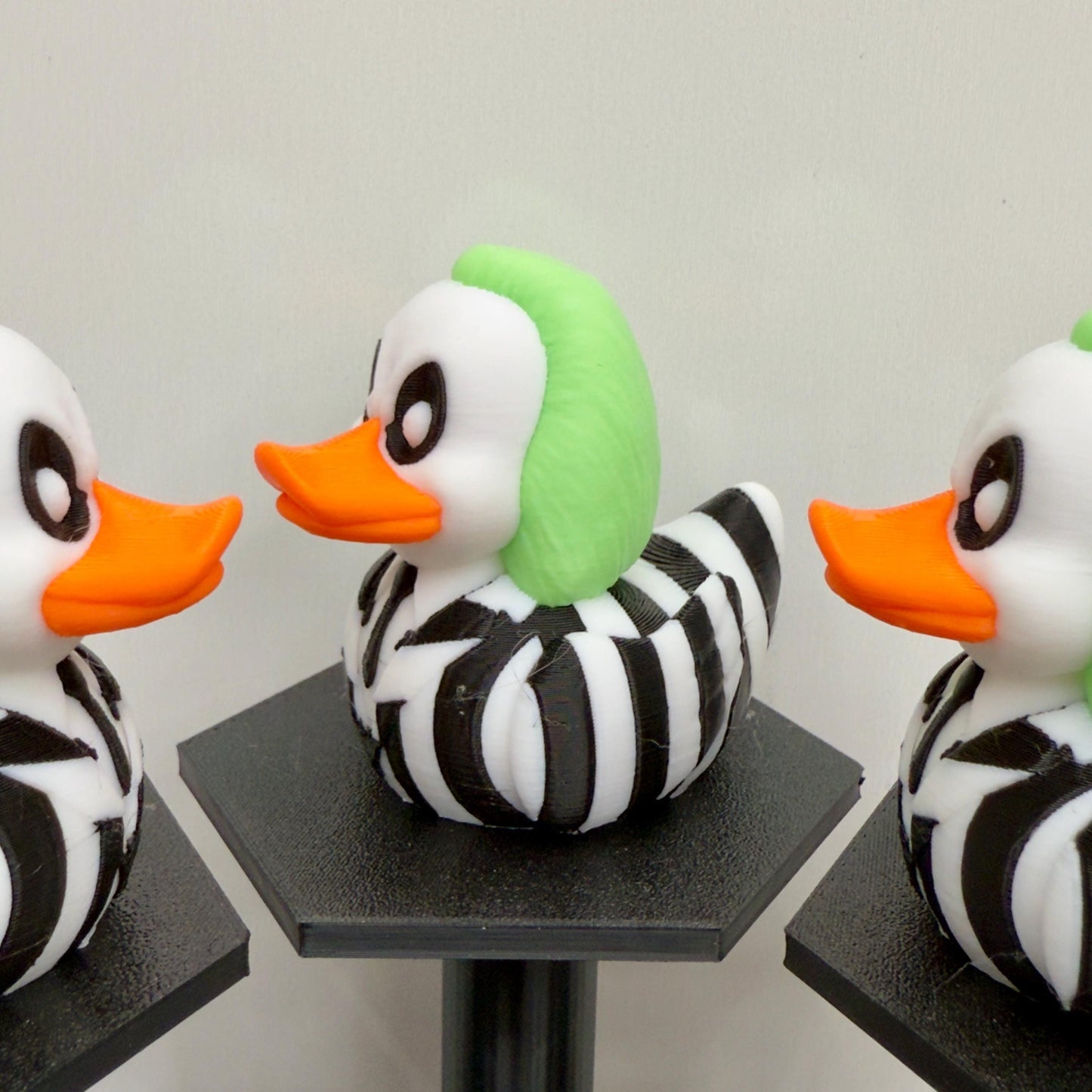 Beetlejuice Duck Figurine: 3D Printed Movie Collectible