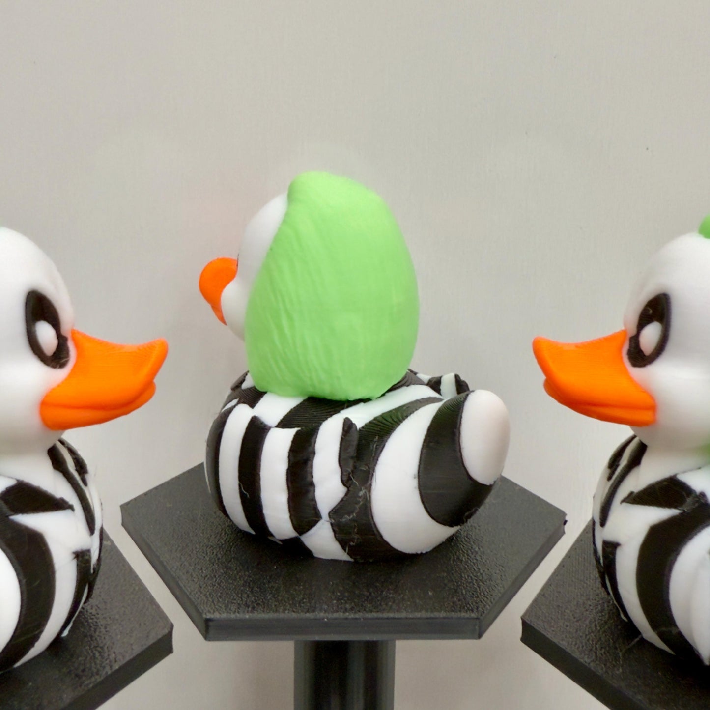 Beetlejuice Duck Figurine: 3D Printed Movie Collectible
