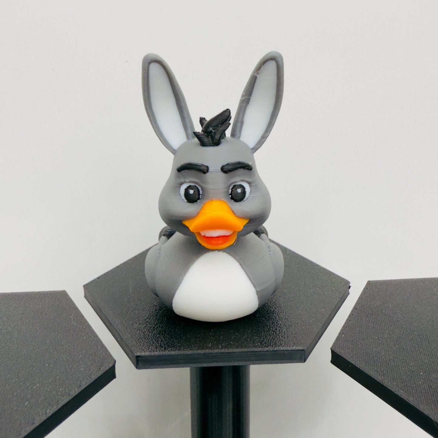 Shrek Duck Trio | Princess Fiona, Donkey & Shrek Inspired Ducks | Jeep Duck and Desk Decor | 3D Printed Fan Collectibles