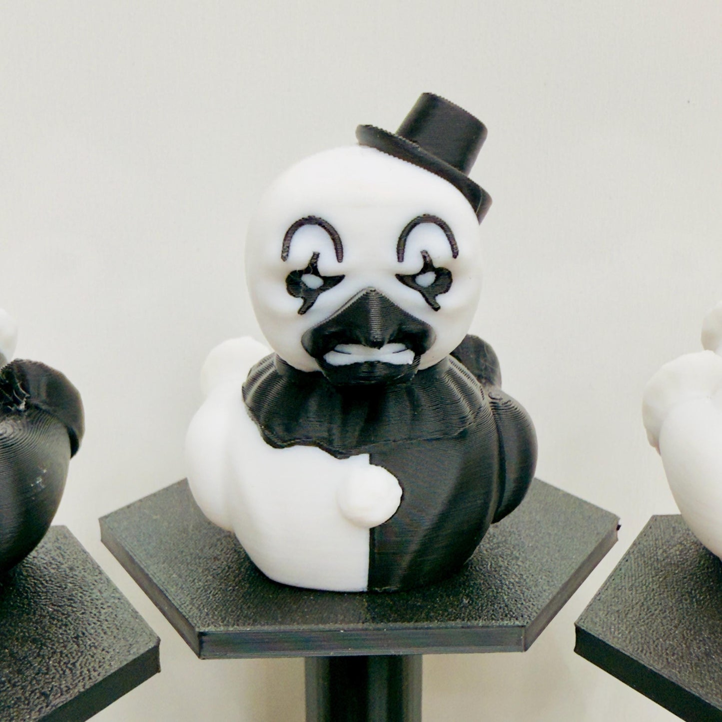 Art the Clown Duck Figurine: Terrifier Horror Collectible, 3D Printed