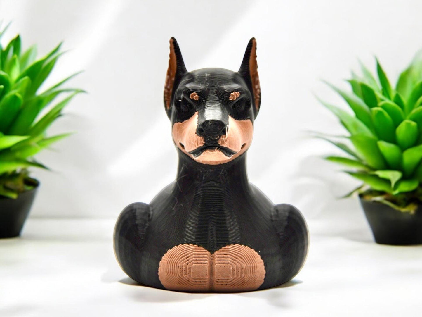 Doberman Dog Duck | Jeep Duck | Cruise & Desk Decor | Pet Gift | 3D Print