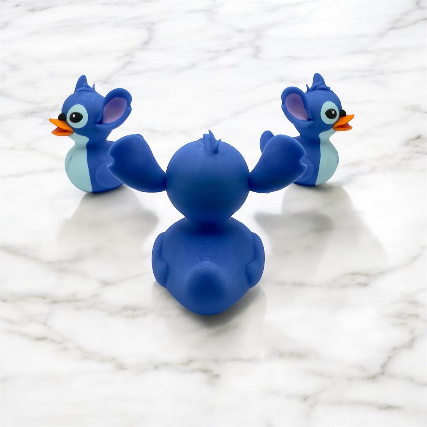 Stitch Duck Figurine | Lilo & Stitch Inspired Duck | Jeep Dashboard Duck | Cruise Desk Decor | 3D Printed Collectible Gift