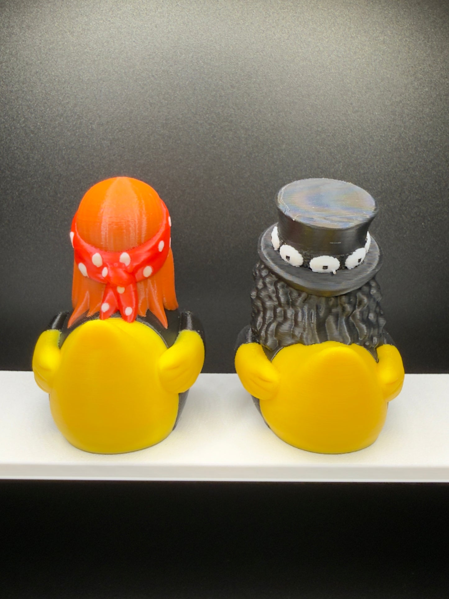 Guns N' Roses Jeep Dashboard Ducks – Slash & Axl Rose Special Edition