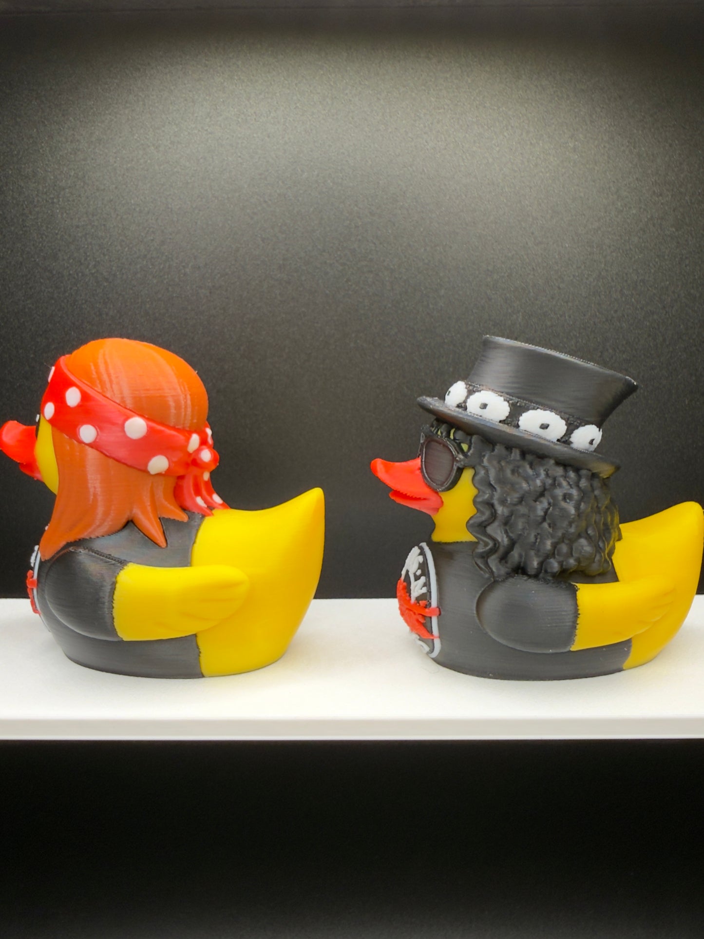 Guns N' Roses Jeep Dashboard Ducks – Slash & Axl Rose Special Edition