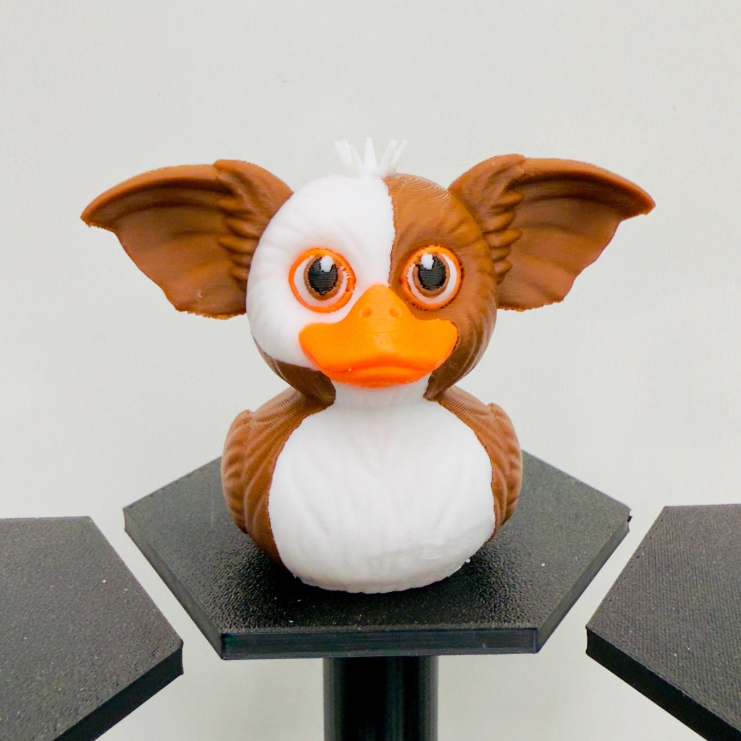 Gizmo and Stripe Gremlin Ducks, Movie Fan Art Ducks, 3D Printed Jeep Dashboard Decor, Gremlins Cruise Gift, Collectible Memorabilia