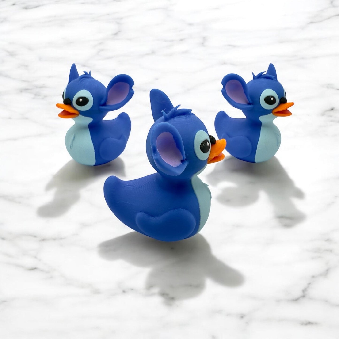Stitch Duck Figurine | Lilo & Stitch Inspired Duck | Jeep Dashboard Duck | Cruise Desk Decor | 3D Printed Collectible Gift
