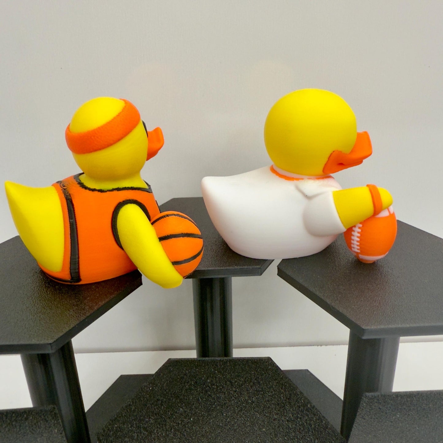 Clemson Tigers Sports Ducks | 3D Printed Fan Gift & Jeep Decor