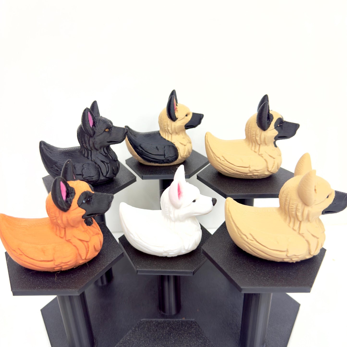 German Shepherd GSD / Belgian Malinois Jeep Dashboard Duck | 3D Printed | Gift for Dog Lovers