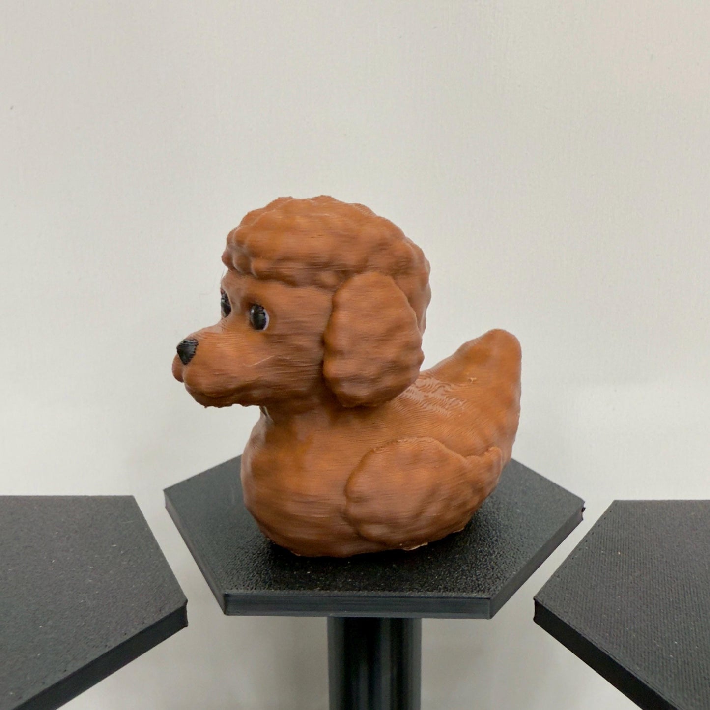Doodle Dog Duck | Golden, Black, White, or Brown | Jeep Dashboard Duck | 3D Printed Gift | Cute Desk Dog Decor