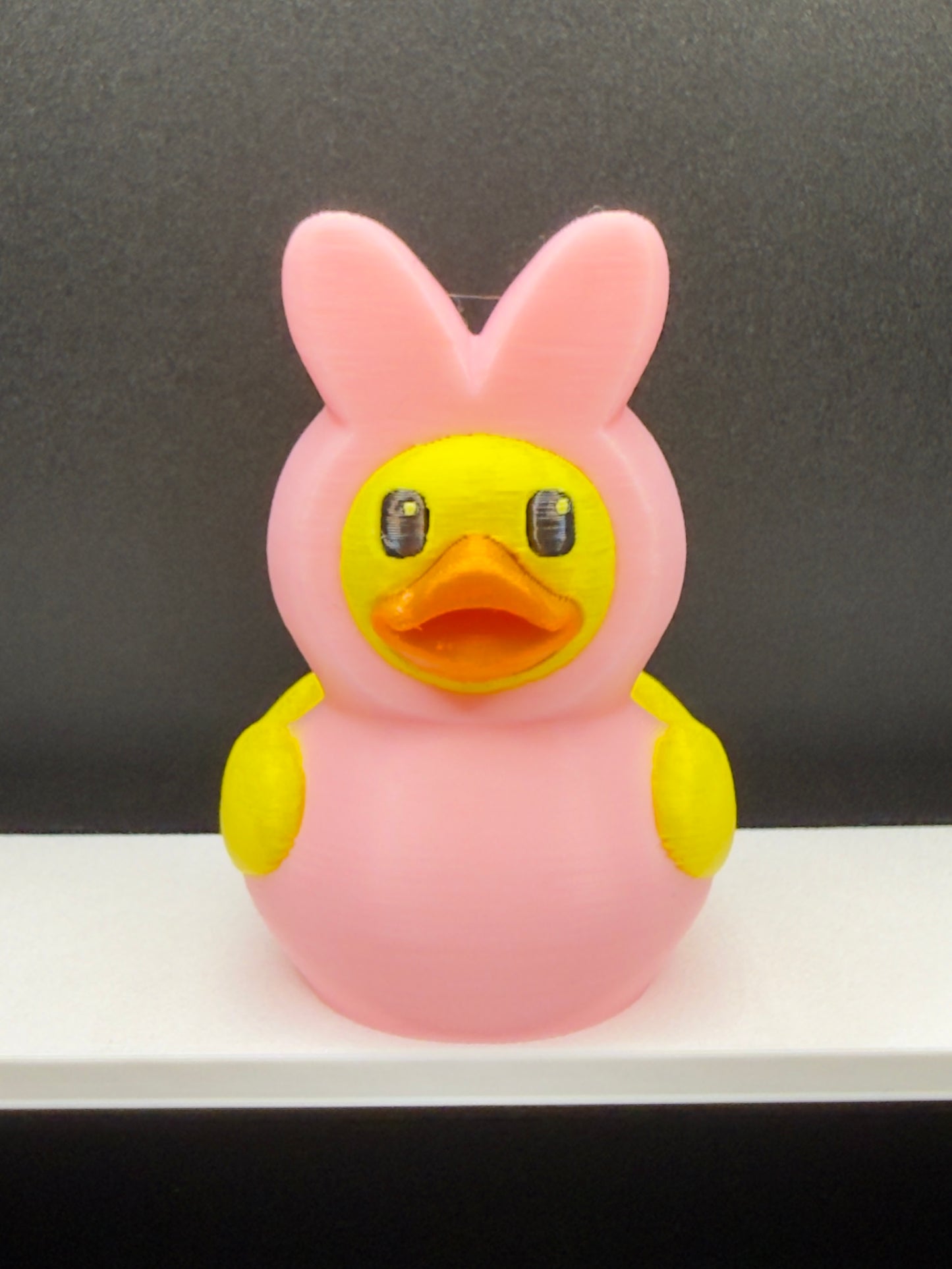Peeps-Inspired Marshmallow Bunny Easter Ducks | Jeep Dashboard & Cruise Ducks | Unique 3D Printed Spring Decor