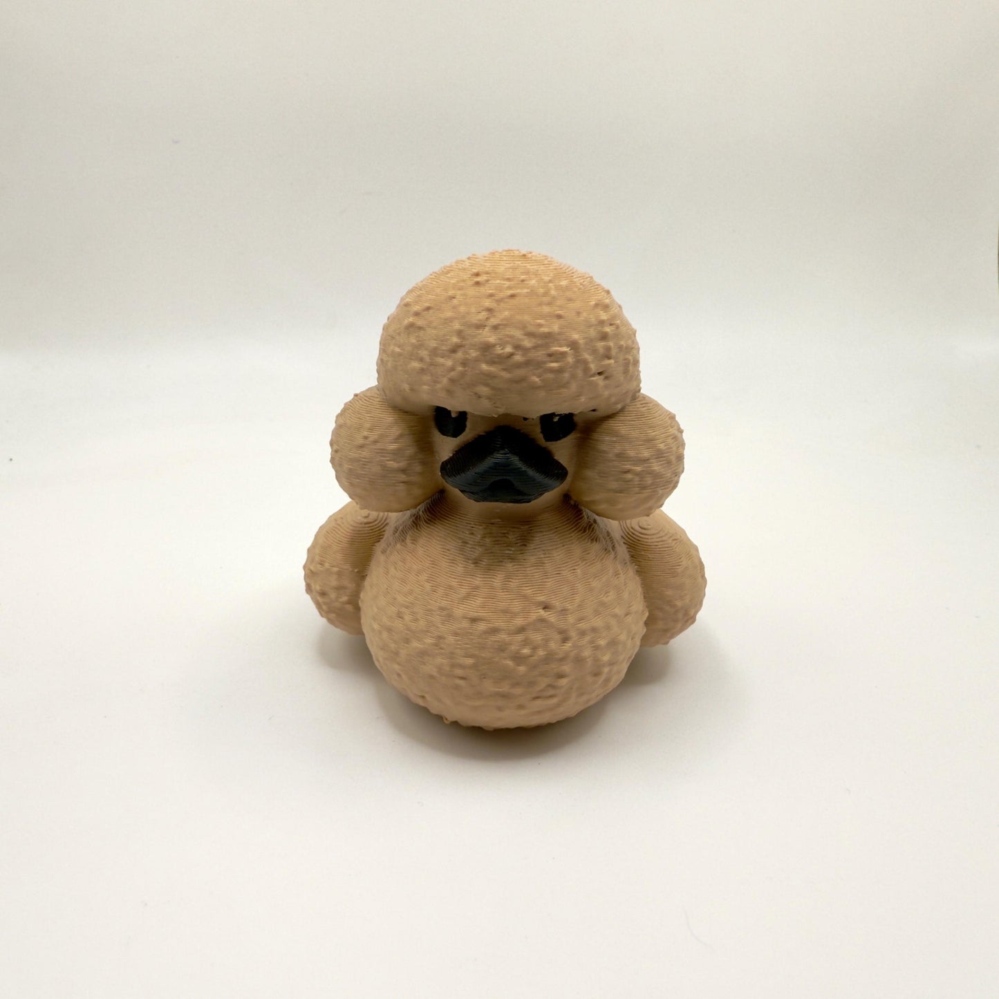 Poodle Dog Duck | White, Black, or Tan | Jeep Duck | Cruise & Desk Decor | 3D Printed | Fun Office Dog Gift