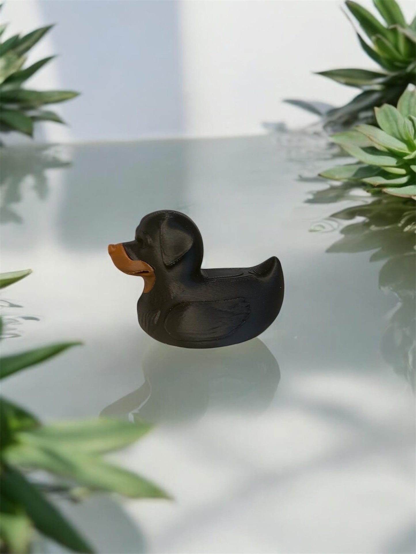 Rottweiler Dog Duck | Jeep Dashboard Duck | Cruise & Desk Home Decor | Pet Lover Gift