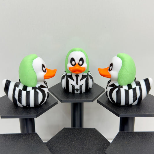 Beetlejuice Duck Figurine: 3D Printed Movie Collectible