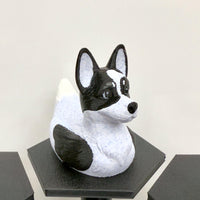 Blue Heeler Duck, Australian Cattle Dog Figurine | Speckled Dog Duck Hybrid | Jeep Dashboard Decor | Ranch Dog Gift For Her or Him