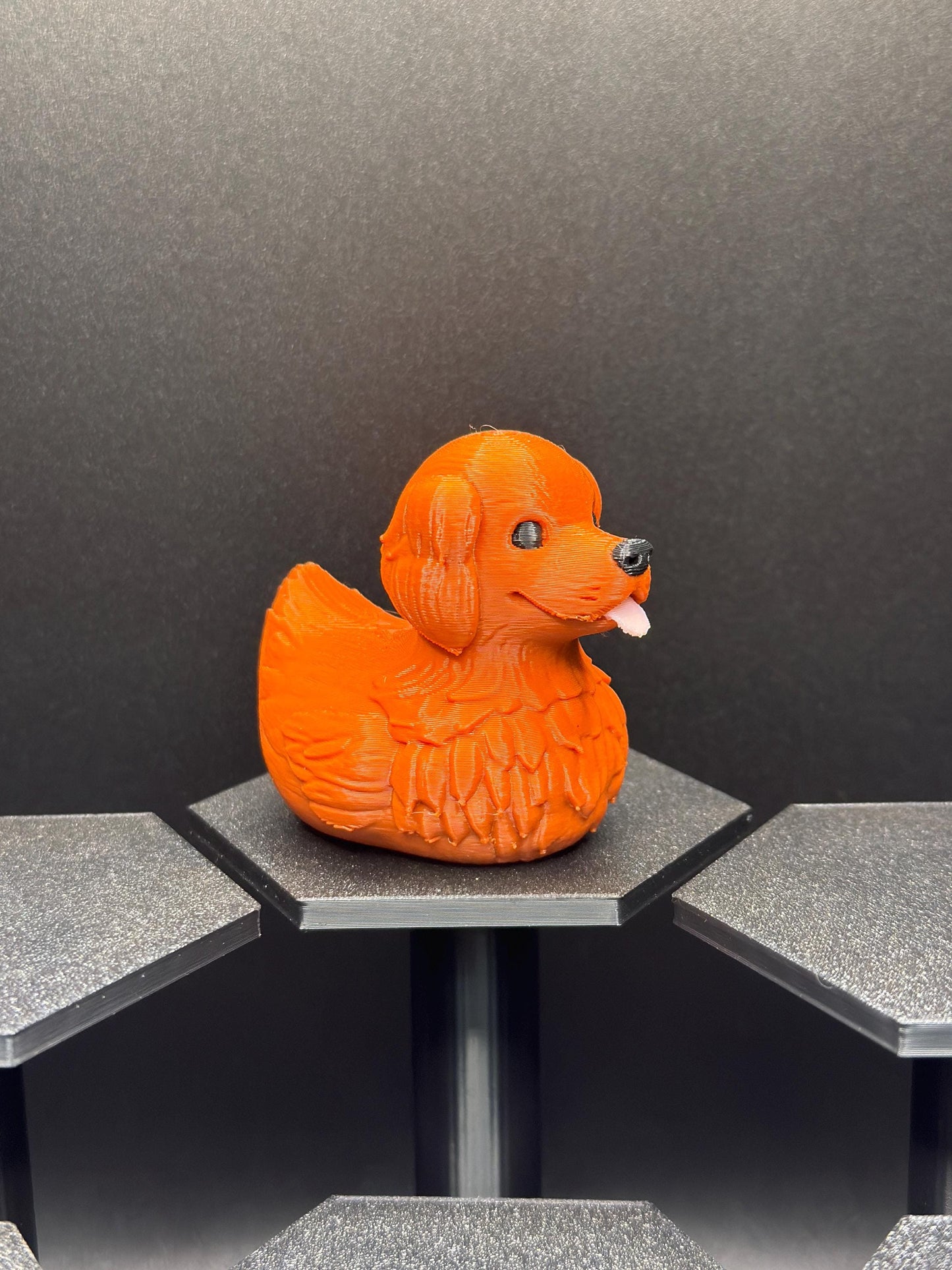 Golden Retriever Dog Duck Figurine | White English Cream, Black, Red, or Golden Retriever Duck | Jeep Duck, Cruise Gift, Pet Lover Decor