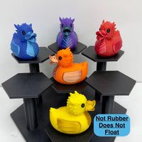 3D printed fantasy dragon duck figurine