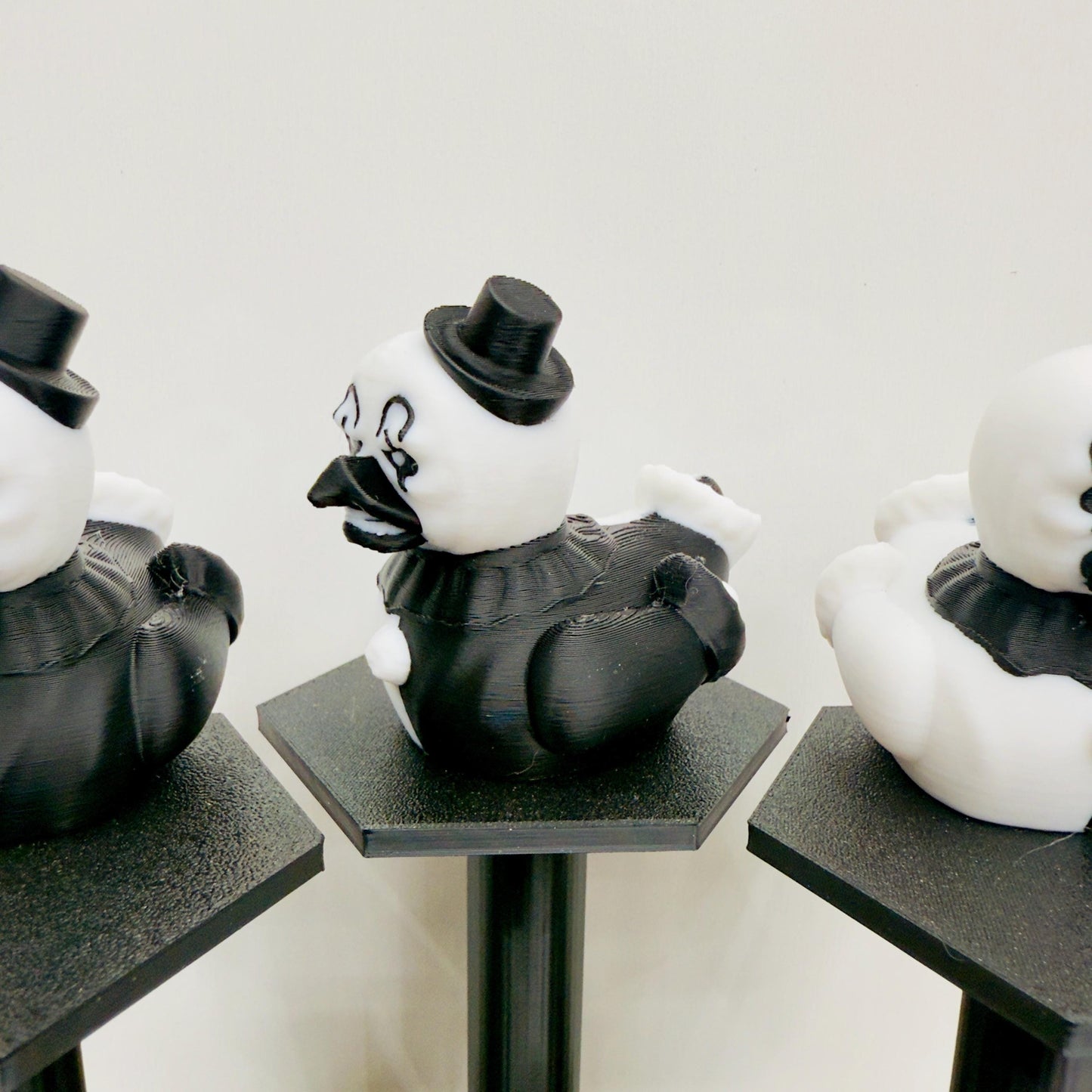 Art the Clown Duck Figurine: Terrifier Horror Collectible, 3D Printed