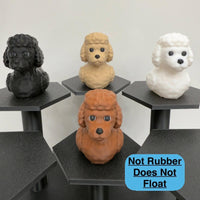 Doodle dog duck figurine