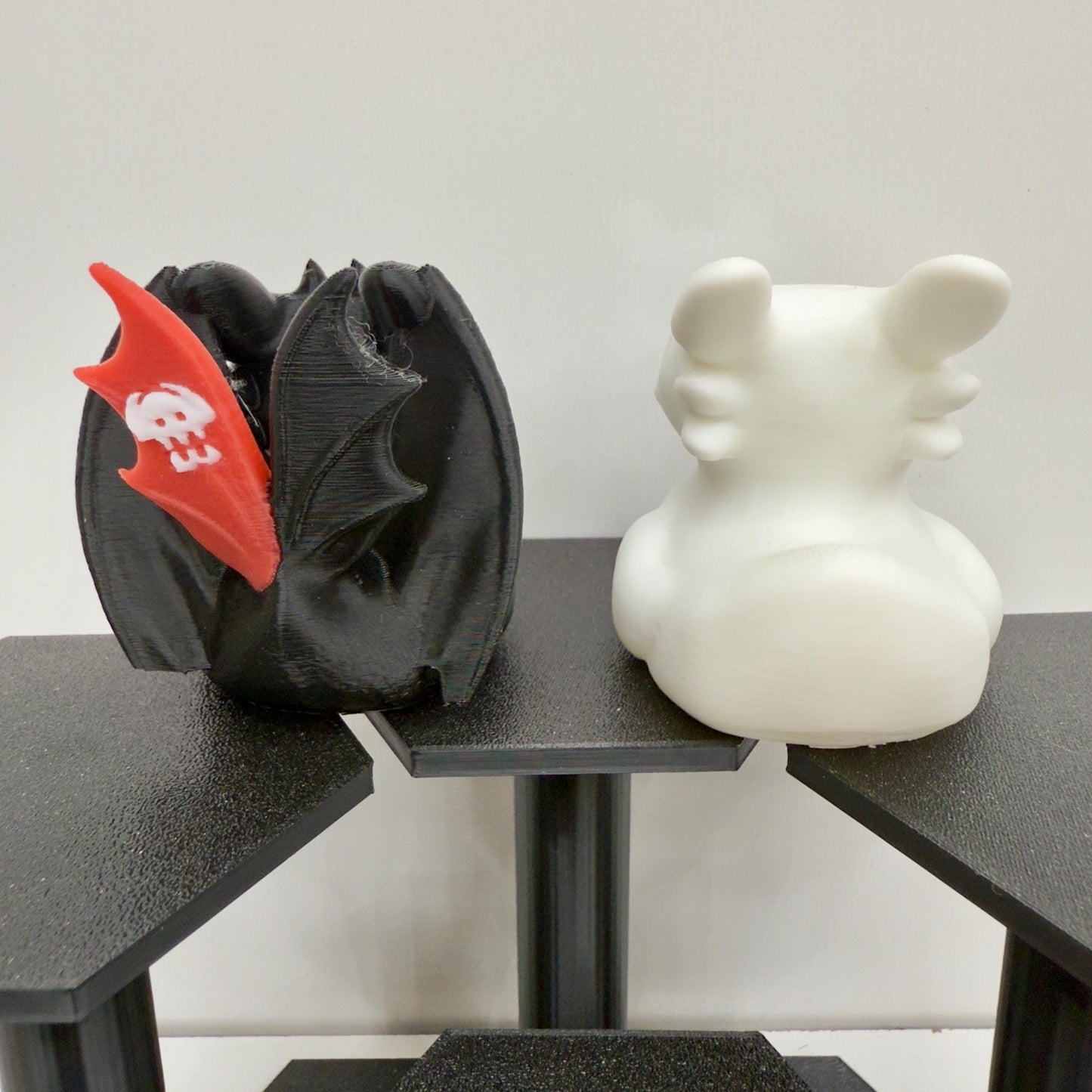 Night & Light Fury Inspired Ducks | 3D Printed Dragon Collectibles