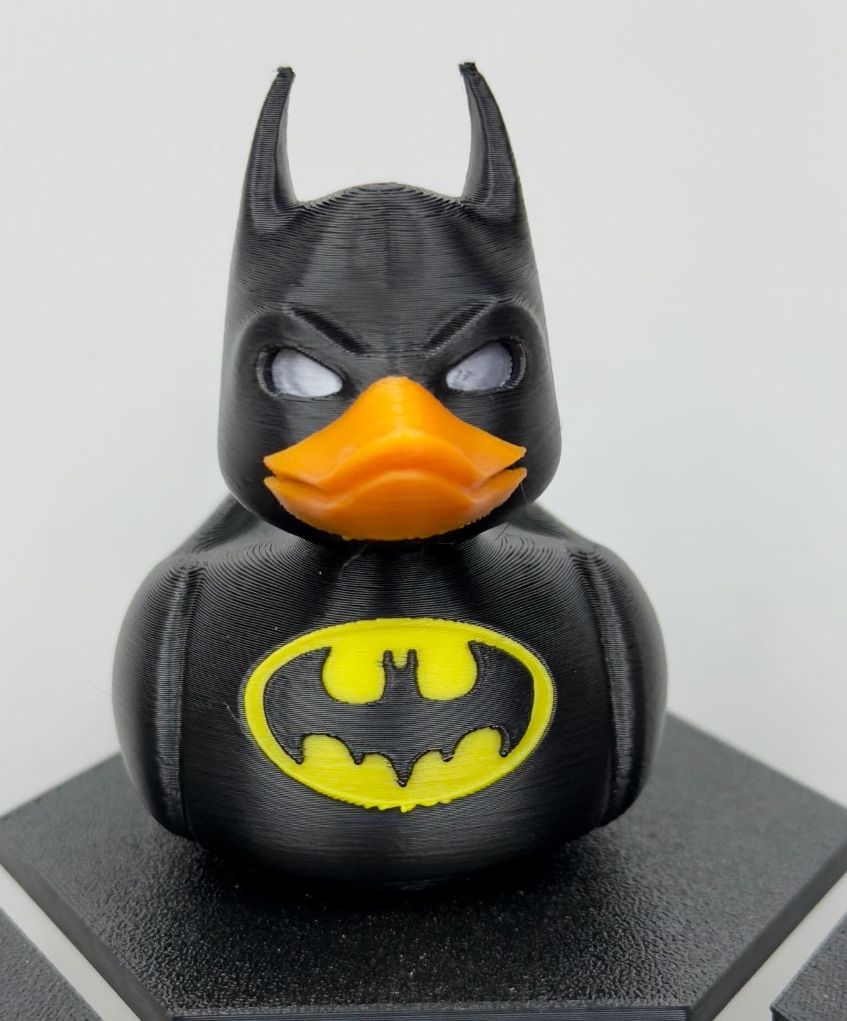 Gotham Hero & Clown Prince Duck Figurines | Dark Knight Duck Collectible, Joker Duck Gift, Jeep Dashboard Duck