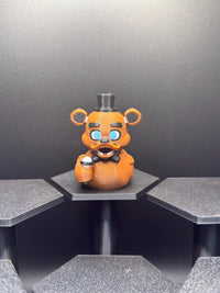 Five Nights at Freddy’s Duck Figurines | FNAF Jeep Dashboard Duck Collectibles |Freddy Fazbear Chica Bonnie Foxy | Gamer Gift, Halloween