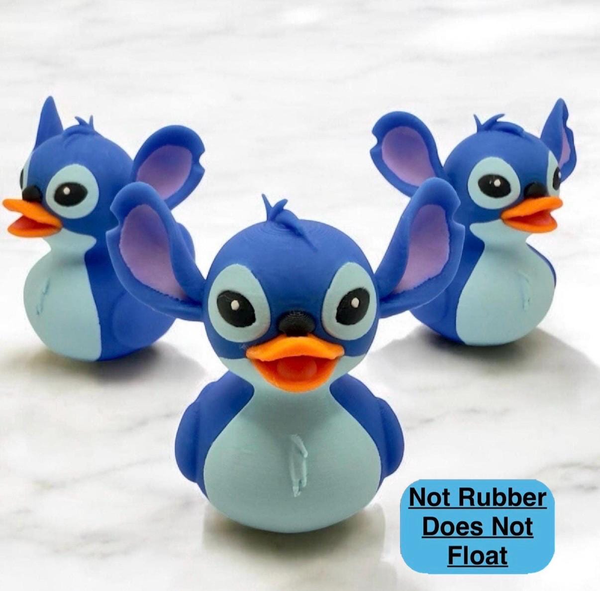 Stitch Duck Figurine | Lilo & Stitch Inspired Duck | Jeep Dashboard Duck | Cruise Desk Decor | 3D Printed Collectible Gift