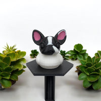 French Bulldog Frenchie duck figurine