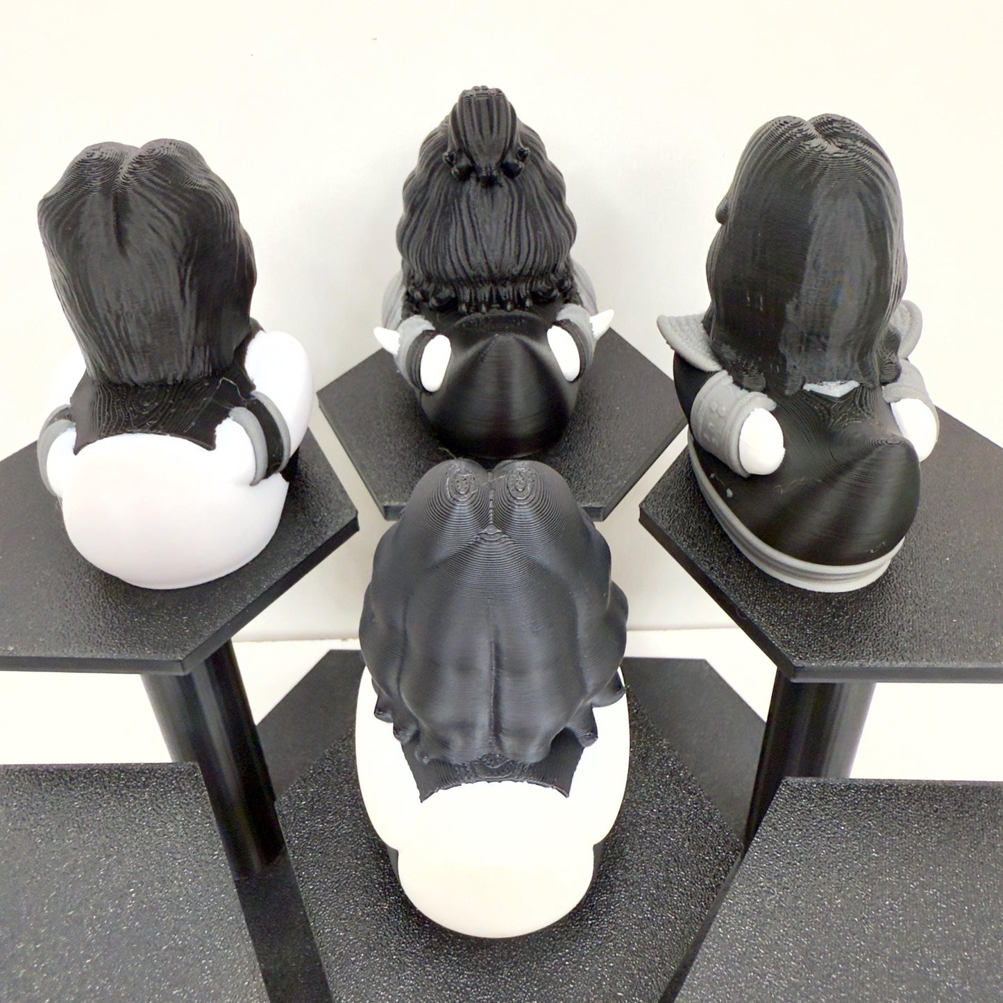 KISS-Inspired Rock Band Ducks | Limited Edition 3D Printed Collectibles
