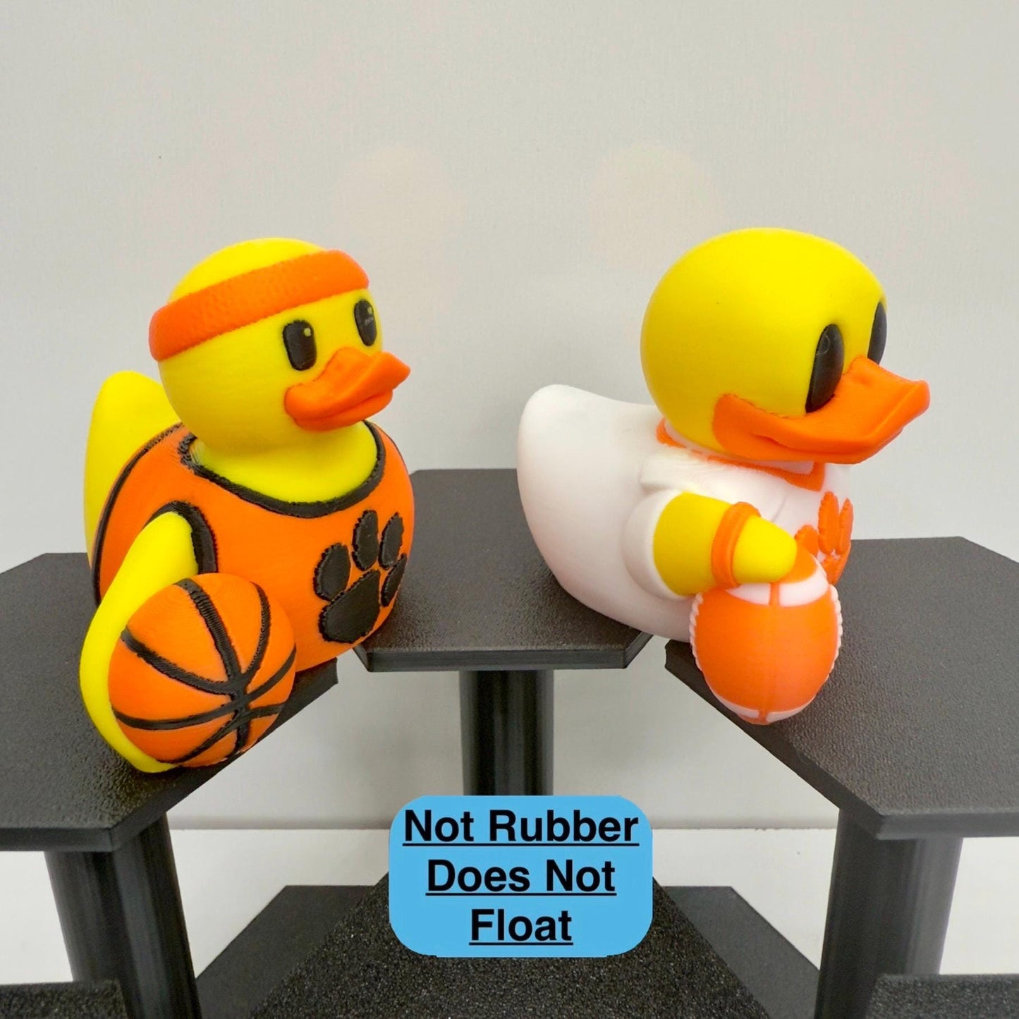 Clemson Tigers Sports Ducks | 3D Printed Fan Gift & Jeep Decor